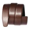 Fashionable leather belt - metal buckle with horseBelts
