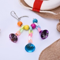 Colorful toys for birds / parrots - hanging chain with bellsBirds