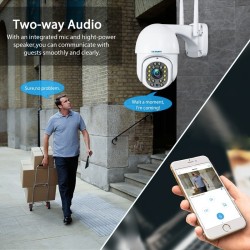 Wireless security camera - 1080P - PTZ IP - HD - Wifi - outdoor - CCTV - surveillanceSecurity cameras