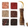 Wooden salt / pepper / herbs grinder - adjustable coarseness - ceramic rotorMills - Grinders
