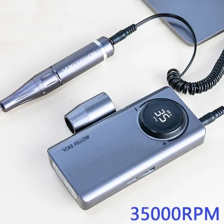 Professional nail drill machine - electric nail file - for manicure / pedicure - rechargeable - 35000 RPM - 30WNail drills