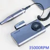 Professional nail drill machine - electric nail file - for manicure / pedicure - rechargeable - 35000 RPM - 30WNail drills