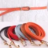 Elegant thin leather belt - adjustableBelts
