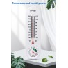 Wall hanging thermometer - temperature / humidity meter - indoor / outdoor - 23cmThermometers