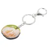 Metal keychain - with acrylic tangerineKeyrings