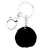 Metal keychain - with acrylic tangerineKeyrings