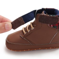 Baby leather first shoes - anti-slip - ankle lengthShoes