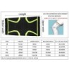Protective sports knee pad - elastic compression sleeve
