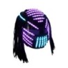 Luminous LED helmet - RGB - waterfall effect - party outfit - masquerades / Halloween