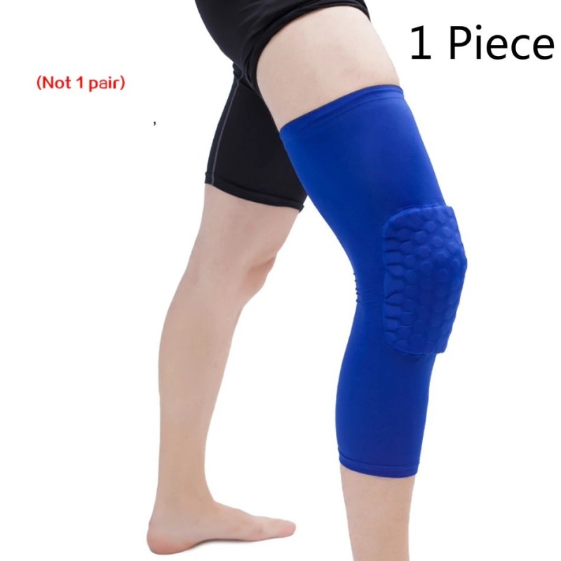 Protective knee / elbow pads - compression sleeve - with honeycomb foam - fitness - sports