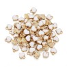 Heart shaped small pendants - for jewelry making - bracelets / necklaces - 100 piecesBracelets