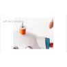 Mini sewing machine - portable - foot pedal / hand table / threads - with lightTextile