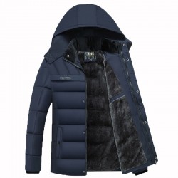 Thick warm winter jacket with hoodJackets