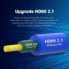 Micro HDMI to HDMI cable - 2.1 3D 8K 1080P - high speed - for GoPro Hero 7 6 5 / Sony A6000 / Nikon / Canon camerasCables