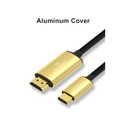 USB C HDMI cable Type-C to HDMI - Thunderbolt 3 - converter - adapter - 4K 60Hz - for MacBook / Huawei Mate 30 40 ProCables