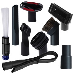 Universal vacuum cleaner heads - brush / nozzle / flexible flat suction nozzleVacuum cleaner parts