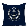Decorative cushion cover case - linen - sea anchor /stripe / mosaic pattern - 45 * 45cmCushion covers