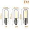 Mini LED bulb - dimmable - for fridge / freezer - 1W / 2W / 4W - E14 / E12 - 10 piecesE14