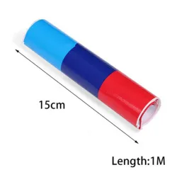 M-colored stripes - vinyl car sticker - for BMW - 15cm * 1mStickers