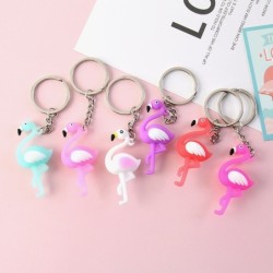 Flamingo keychains - 6 piecesKeyrings