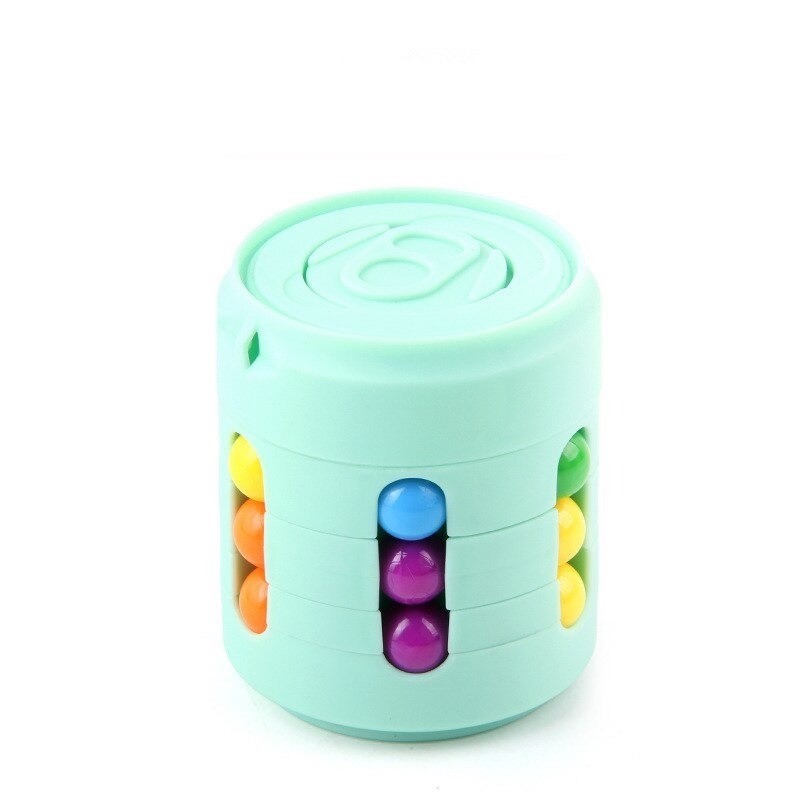 Cube with colorful beads - stress relief fidget toyFidget Spinner