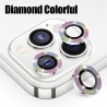 Diamond camera lens protector - glitter metal ring - for iPhoneProtection