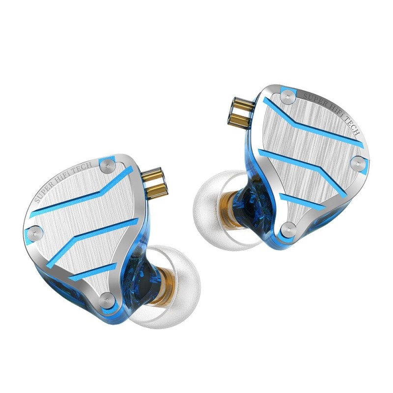 QKZ ZXN - high resolution earphones - in-ear wired headset - dual magnet - 2 Pin - 1DDEar- & Headphones