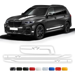 Graphic side stripes - car vinyl sticker - for BMW X7Stickers
