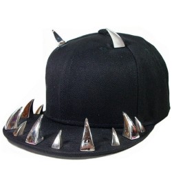 Trendy baseball hat - with spike rivets - Hip Hop / punk / rock styleHats & Caps