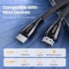 Ugreen - HDMI 2.1 cable - 8K/60Hz / 4K/120Hz - 48Gbps - HDR10 / HDCP2.2Cables
