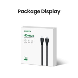 Ugreen - HDMI 2.1 cable - 8K/60Hz / 4K/120Hz - 48Gbps - HDR10 / HDCP2.2Cables