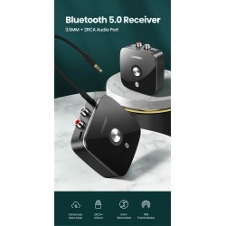 UGREEN - Bluetooth 5.0 RCA receiver - aptX LL 3.5mm jack - Aux - wireless adapterSplitters