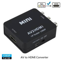 AV to HDMI AV2HDMI converter adapter 1080pSplitters