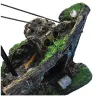 Resin fishing boat - sunk ship - aquarium decorationAquarium
