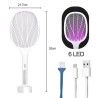 Xiaomi - electric mosquito killer lamp - net trap - 6 / 10 LED - 3000VInsect control