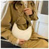 Luxurious shoulder small bag - double chain strapsHandbags