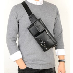 Multifunctional shoulder / waist bag - a small wallet - with zippers / pocketsBags