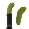 Silicone wine bottle stopper - cucumber shaped - reusableBar supply