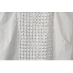 Elegant long sleeve white blouse - hollow out laceBlouses & shirts