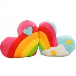 Rainbow - heart - clouds - cushionCushions