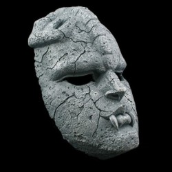 Stone ghost - full face resin mask - Halloween - carnivalsMasks