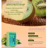 Natural handmade soap - whitening - moisturizing - acne treatment - kiwi - 50gSkin