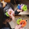 Plush elastic hair band - with frog eyesHair