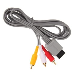 Wii AV cable - 1.8m RCA - video - audioWii & Wii U