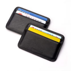 Super slim - mini wallet - purse - card holder - genuine leatherWallets