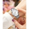 MULILAI - fashionable quartz watch - with diamonds - waterproof - stainless steelWatches