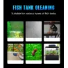 Aquarium glass cleaning brush - magnetic - algae scraper - cleanerAquarium