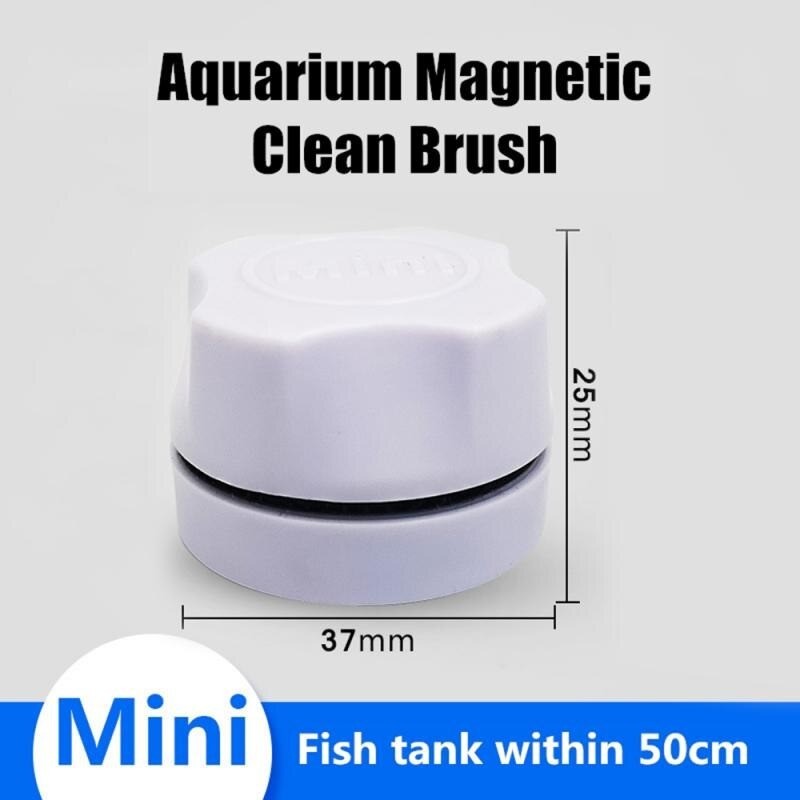 Aquarium glass cleaning brush - magnetic - algae scraper - cleanerAquarium