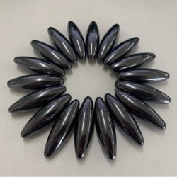 Black oval magnetic ball - neodymium magnet - 60 * 18mmMagnets