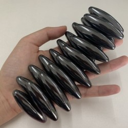 Black oval magnetic ball - neodymium magnet - 60 * 18mmMagnets